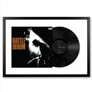 Buy Framed U2 Rattle and Hum - Vinyl Album Art