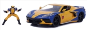 Buy Marvel Comics - Wolverine & 2020 Chevy Corvette 1:24 Scale