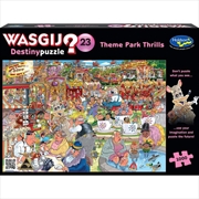 Buy Wasgij Destiny Theme Park Thrills 1000 Piece Puzzle