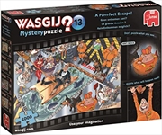 Buy Wasgij 1000 Piece Puzzle - Mystery A Purr-Fect Escape