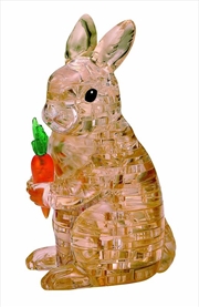 Buy Brown Rabbit 3D Crystal Puzzle
