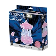 Buy Pink Carousel 3D Crystal Puzzle