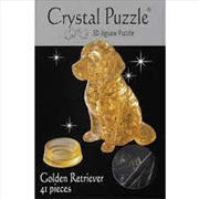 Buy Golden Retriever 3D Crystal
