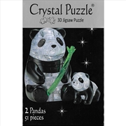 Buy Panda Pair 3D Crystal Puzzle
