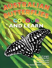 Buy Australian Butterflies Colour and Learn