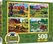 Buy Masterpieces Puzzle 4 Pack Farm & Country Farm Country