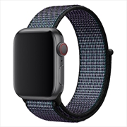 Buy Apple Watch Velcro Replacement Band - Grey/Blue