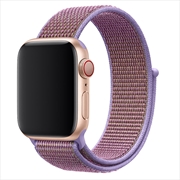 Buy Apple Watch Velcro Replacement Band - Purple/Peach