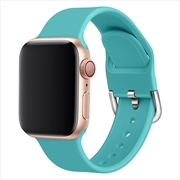 Buy Apple iWatch Silicone Replacement Band - Aqua Blue