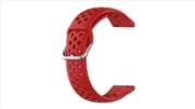 Buy Universal Sports Strap - 22mm - Red