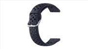 Buy Universal Sports Strap - 20mm - Navy