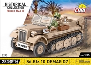 Buy World War II - SD KFZ 10 Demag D7 (283 pieces)