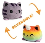 Buy Reversible Plushie - Tabby/Rainbow Cat