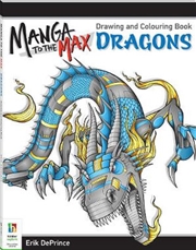Buy Dragons Drawing And Colouring Book