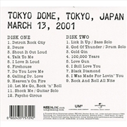 Buy Off The Soundboard: Tokyo 2001