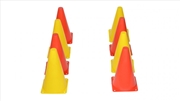 Buy 230mm Training Cones Set Witches Hat Football Soccer Rugby Traffic