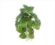 Buy Decorative Ceramic Bowl Potted Artificial Monstera Plant 30cm