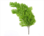 Buy Hanging Fresh Green Bamboo Leaf Fern UV Resistant 80cm