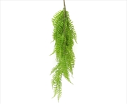 Buy Hanging Fresh Green Boston Fern UV Resistant 80cm