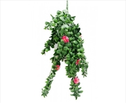 Buy Hanging Pink Rose Stem Uv 85cm