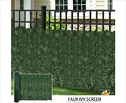 Buy Ivy Leaf Hedging & Privacy Screen (shade cloth backing) 3m x 1m Roll