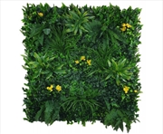 Buy Yellow Rose Vertical Garden / Green Wall UV Resistant 100cm x 100cm