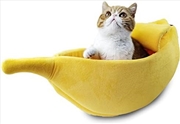 Buy Banana Pet Bed Large - Yellow