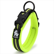 Buy Reflective Collar Neon Yellow L