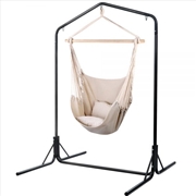 Buy Cream Hammock Chair With Stand