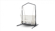 Buy Double Swing With Stand Macrame