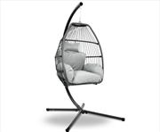 Buy Egg Hanging Swing Chair Grey