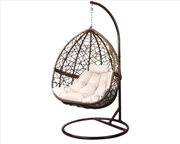 Buy Egg Hanging Swing Chair Latte