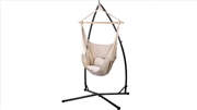 Buy Hammock Chair With Stand Cream