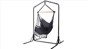 Buy Hammock Chair With Stand Grey