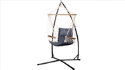 Buy Hammock Chair With Stand Grey