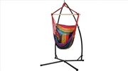 Buy Hammock Chair With Stand Rainbow