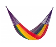 Buy Jumbo Cotton Rainbow Colour Hammock