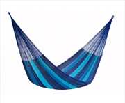 Buy King Cotton Caribbean Blue Colour Hammock