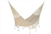 Buy Queen Size Dlx Cotton Cream Colour Hammock