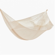 Buy Queen Size Super Nylon Cream Colour Hammock