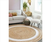 Buy Round Decorative Floor Rug 120cm