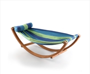 Buy Timber Hammock Bed Swing - Blue