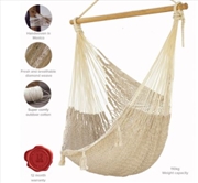 Buy Xl Cotton Chair Cream Colour Hammock