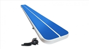 Buy 6x1m Air Track Mat With Pump 20cm Thick - Blue