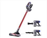 Buy Handheld Vacuum Cleaner Cordless Stick Handstick Vac Bagless 2-Speed Headlight Red