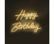 Buy Happy Birthday Neon Sign Hanging Glowing Party Decoration