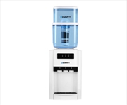 Buy 22L Bench Top Water Cooler Dispenser Filter Purifier Hot Cold Room Temperature Three Taps