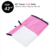 Buy Pink Cage Cover Enclosure For Wire Dog Cage Crate 42in