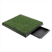 Buy Pet Dog Potty Tray Training Toilet 63cm X 50cm + 1 Grass Mat