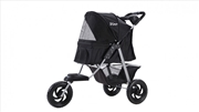 Buy Pet Stroller 3 Wheel - Black